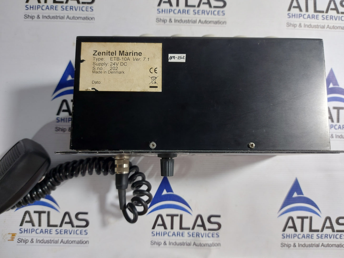 ZENITEL MARINE ETB-10A STEENHANS CENTRAL PANEL MOUNTED