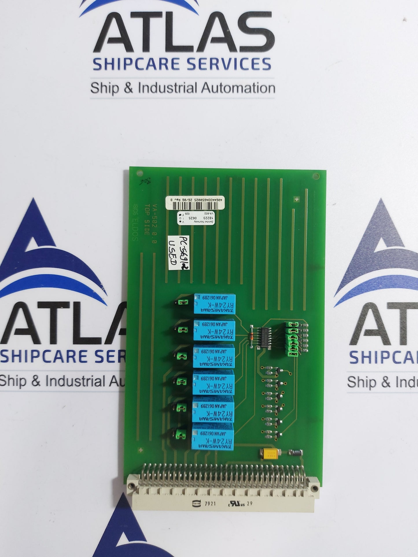 ZENITEL VA-502 0.0 RELAY UNIT BOARD