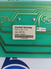 ZENITEL VA 111-2 PRINTED CIRCUIT BOARD