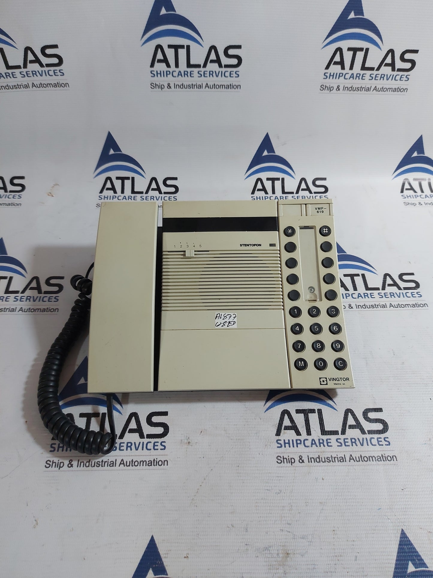 ZENITEL VINGTOR VMP-619 MASTER STATION W/HANDSET REV:02.21