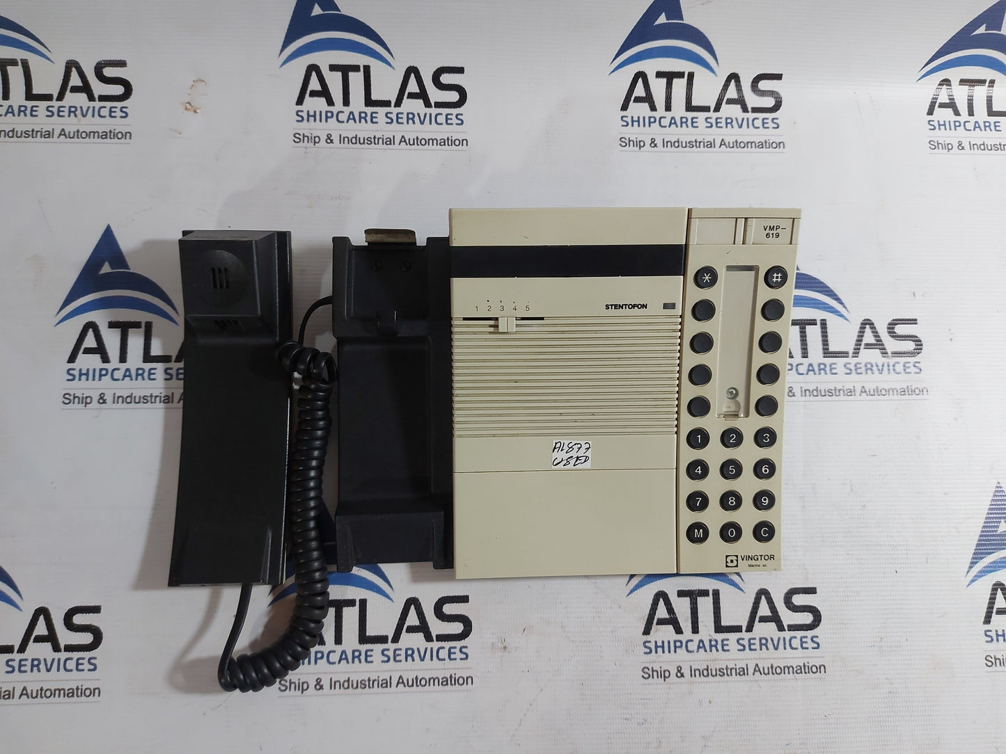ZENITEL VINGTOR VMP-619 MASTER STATION W/HANDSET REV:02.21