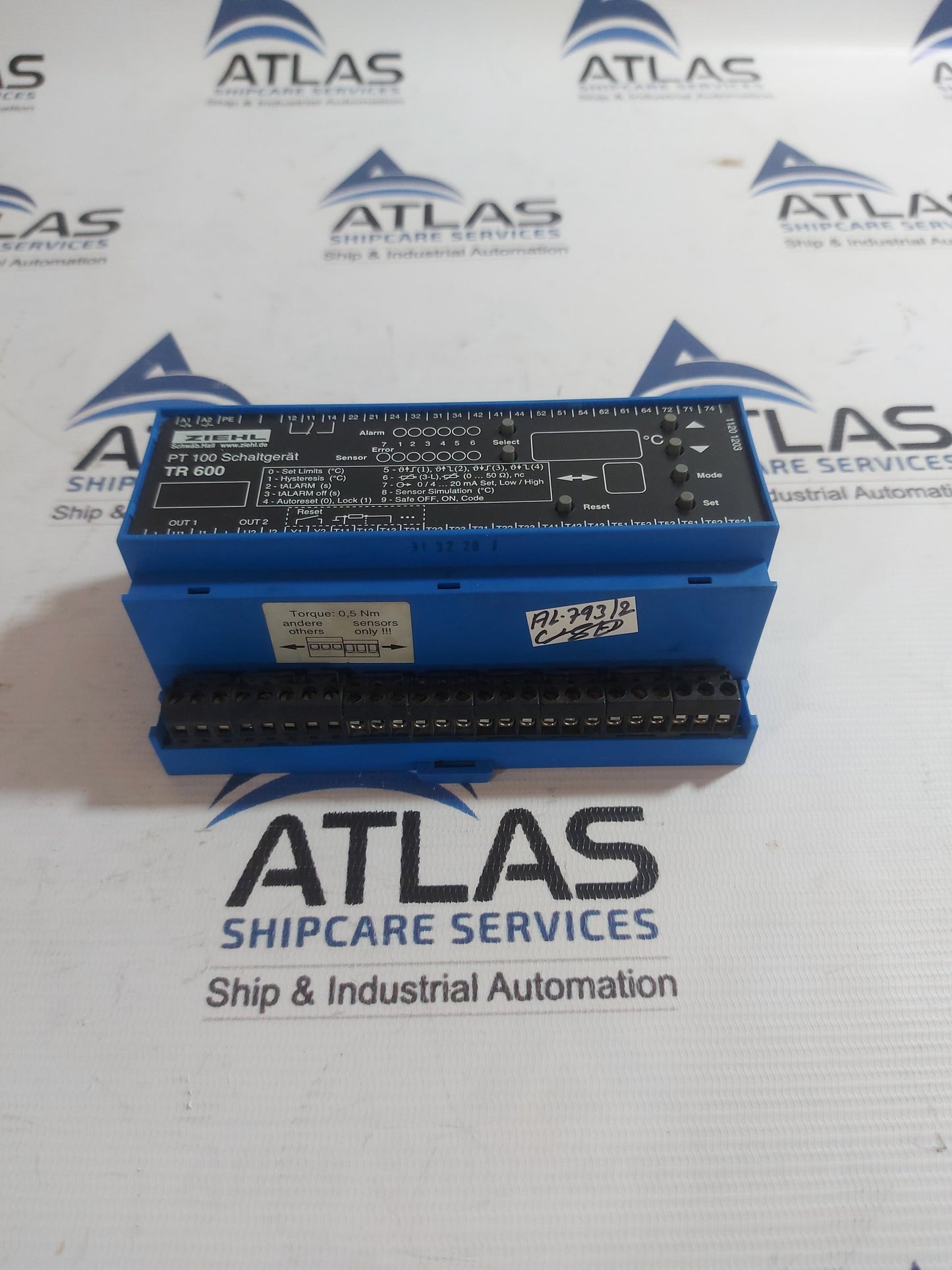 ZIEHL TR 600 TEMPERATURE RELAY