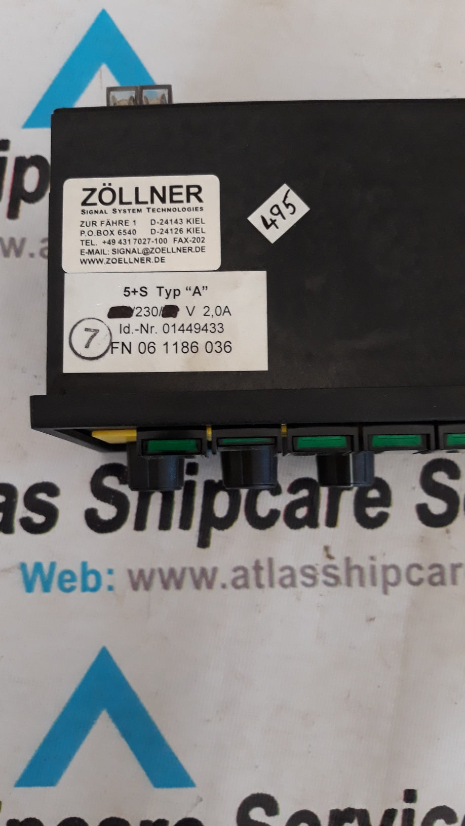 ZOLLNER SIGNAL AUTOMATON AND SIGNAL SWITCH 5+S TYP ''A''