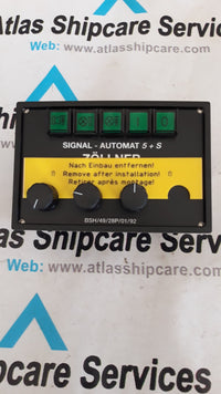 ZOLLNER SIGNAL AUTOMATON AND SIGNAL SWITCH 5+S TYP ''A''