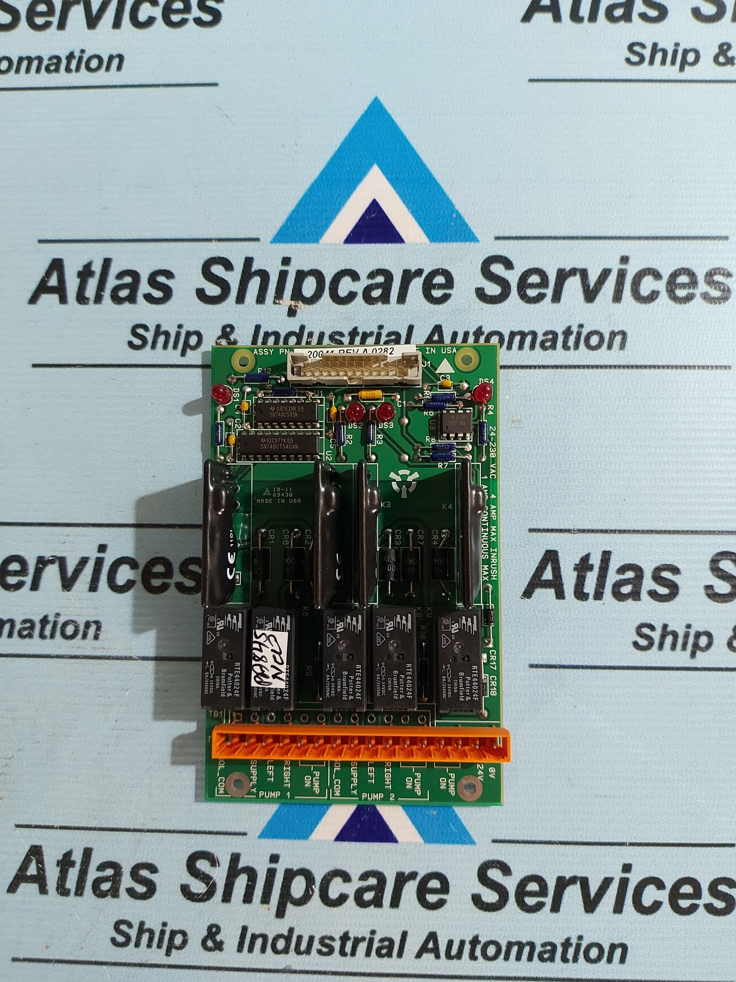 03956-1983555 AW REV.A ASSY.PN 20041 REV.A PCB CARD