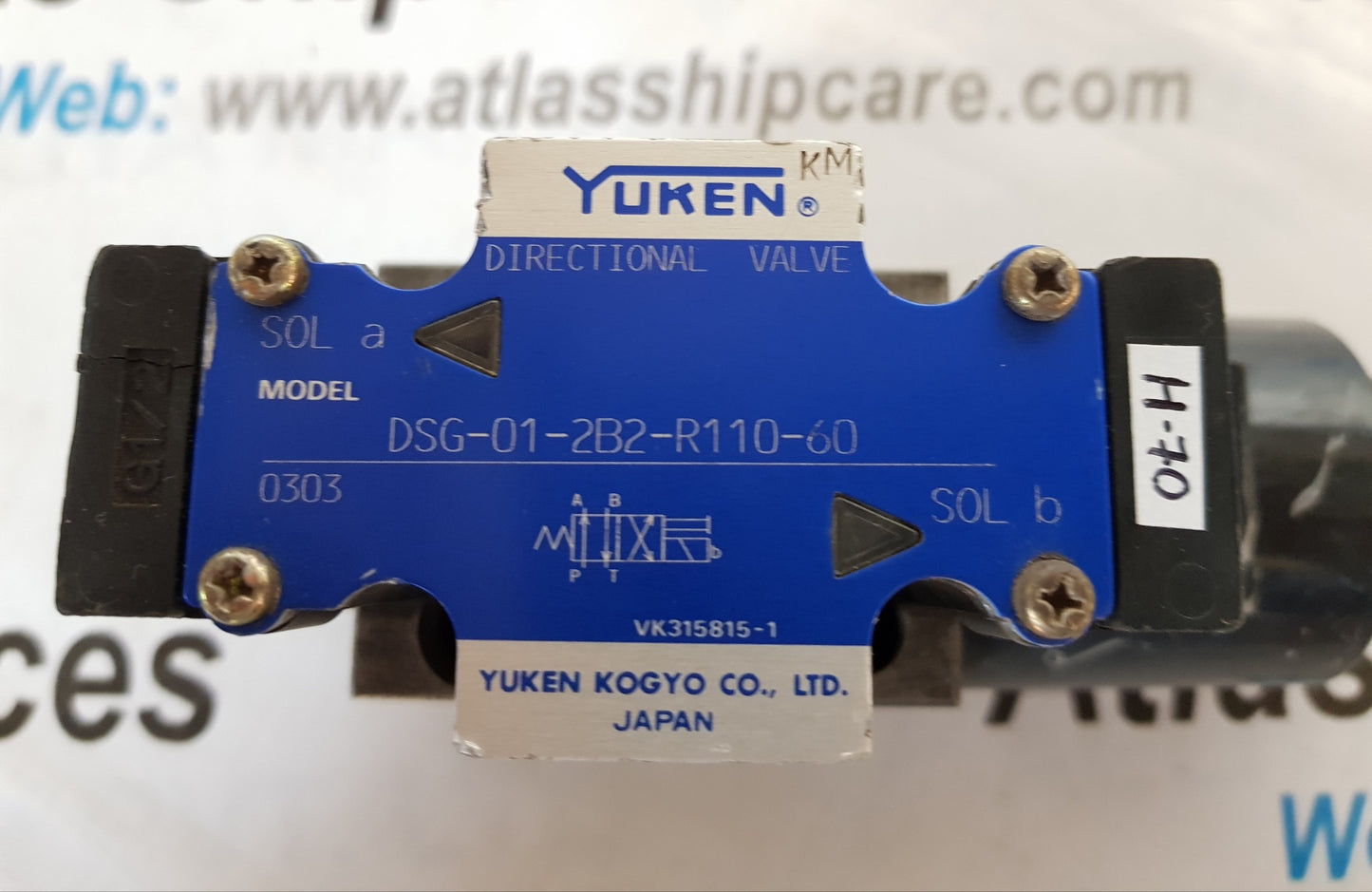 YUKEN DIRECTIONAL VALVE DSG-01-2B2-R110-60 H70