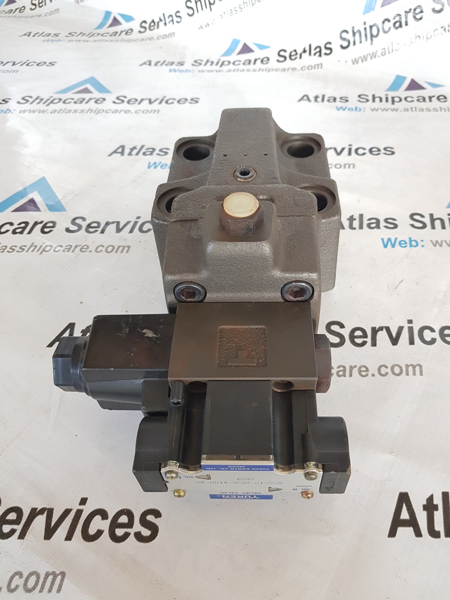 YUKEN SOLENOID CONTROLLED RELIEF VALVE BSG-10-2B3B-A100-480807 H108
