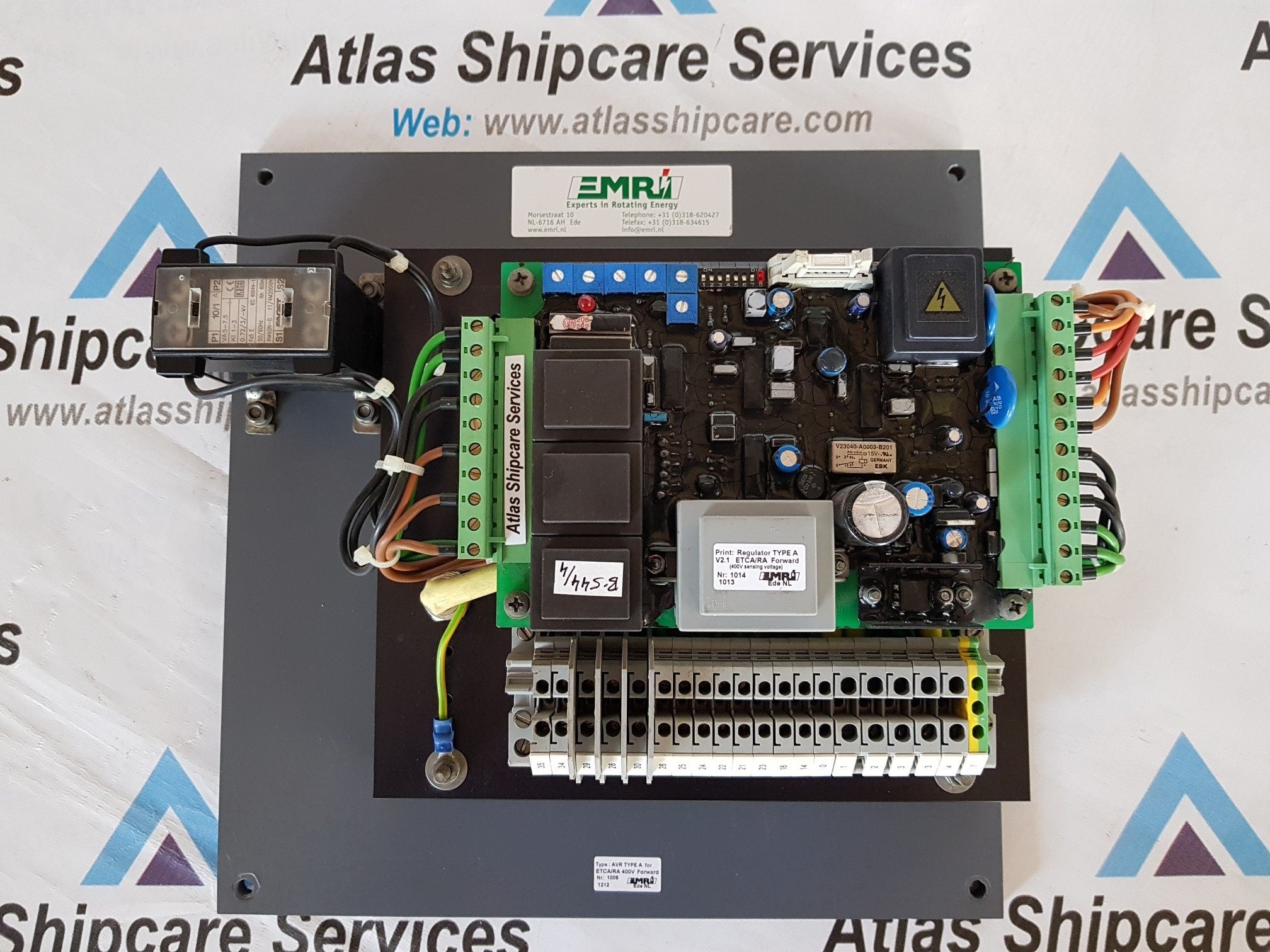 EMRI AVR TYPE A FOR ETCA/RA 400V FORWARD – Atlas Shipcare Services