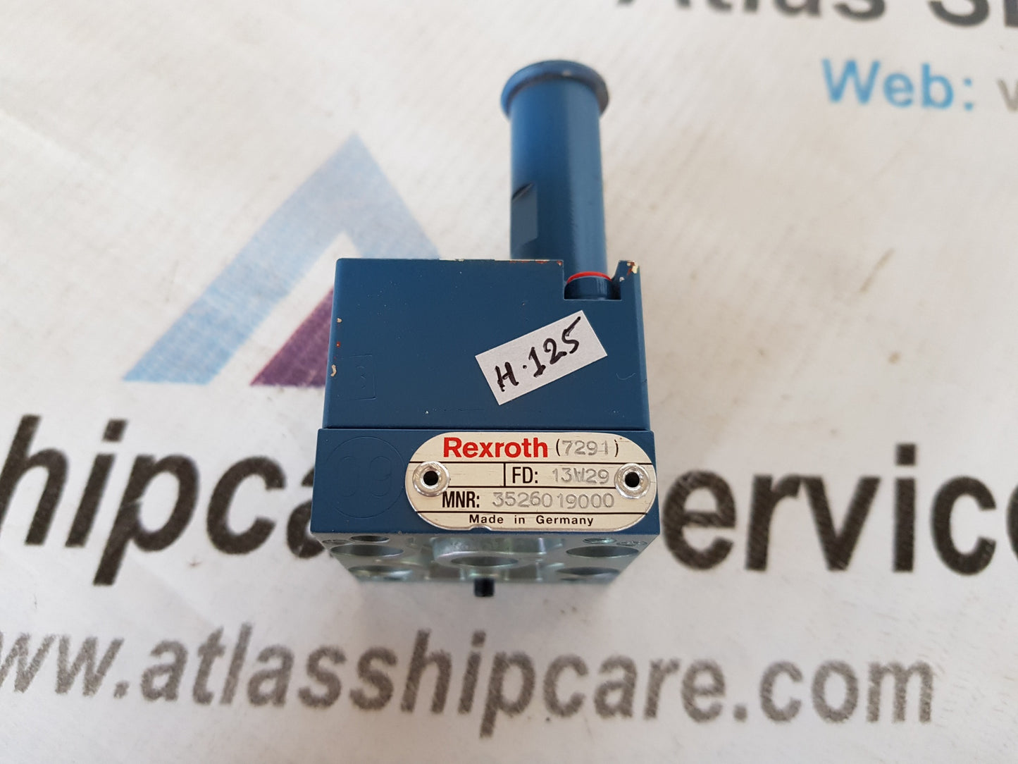 REXROTH PNEUMATIC VALVE 3526019000 H125