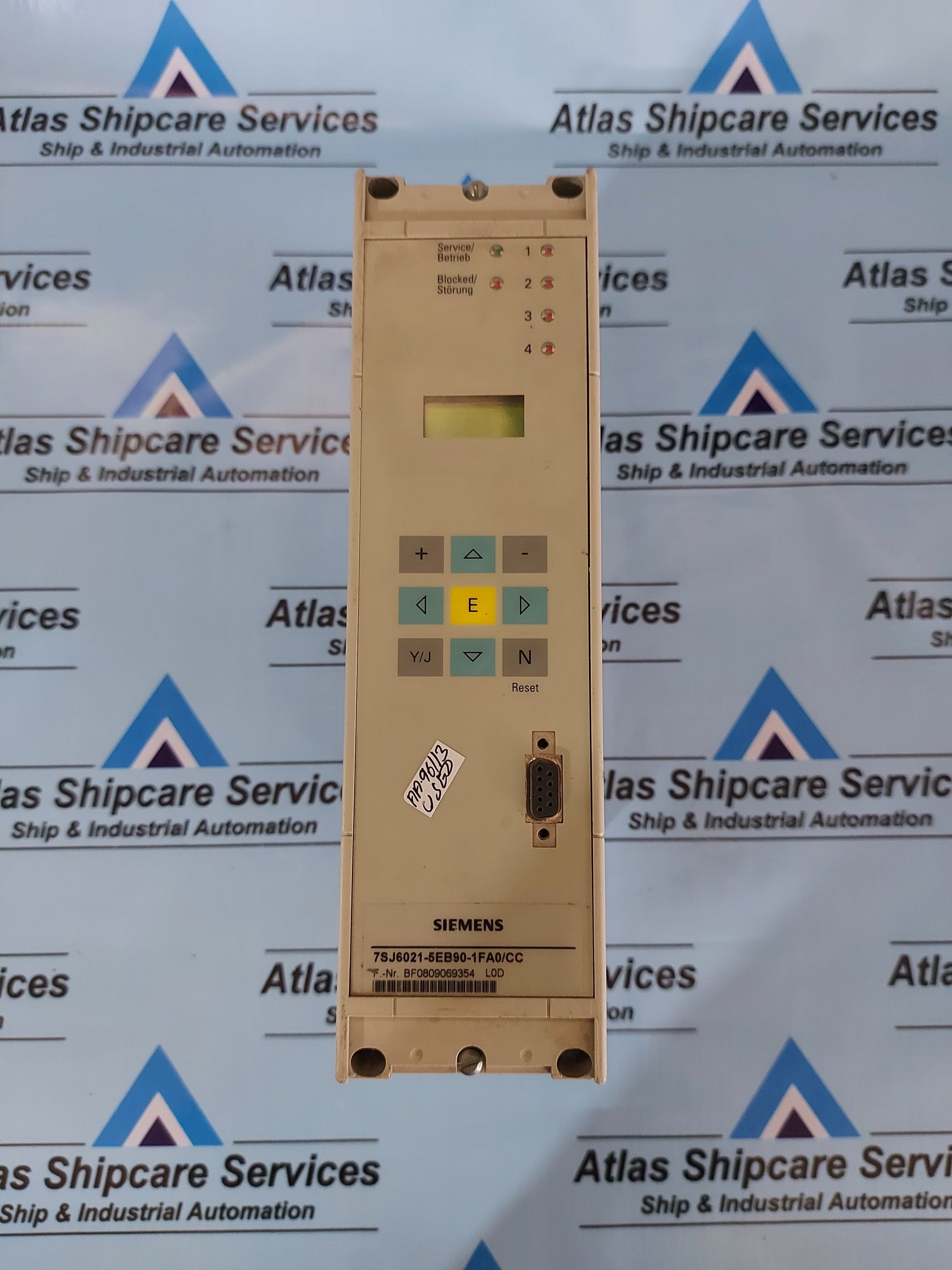 SIEMENS 7SJ6021-5EB90-1FA0/CC OVERCURRENT PROTECTION RELAY