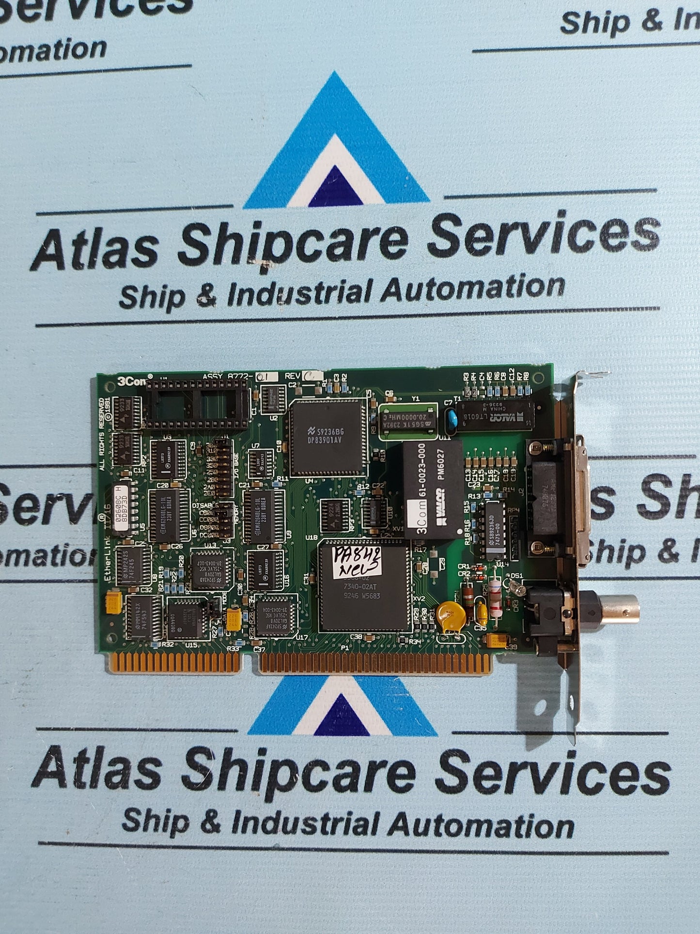 3COM 8772-01 ETHERLINK II 716 ISA INTERFACE NETWORK CARD