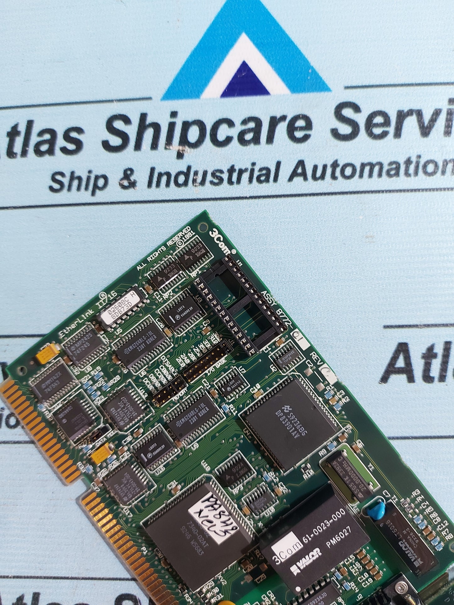 3COM 8772-01 ETHERLINK II 716 ISA INTERFACE NETWORK CARD