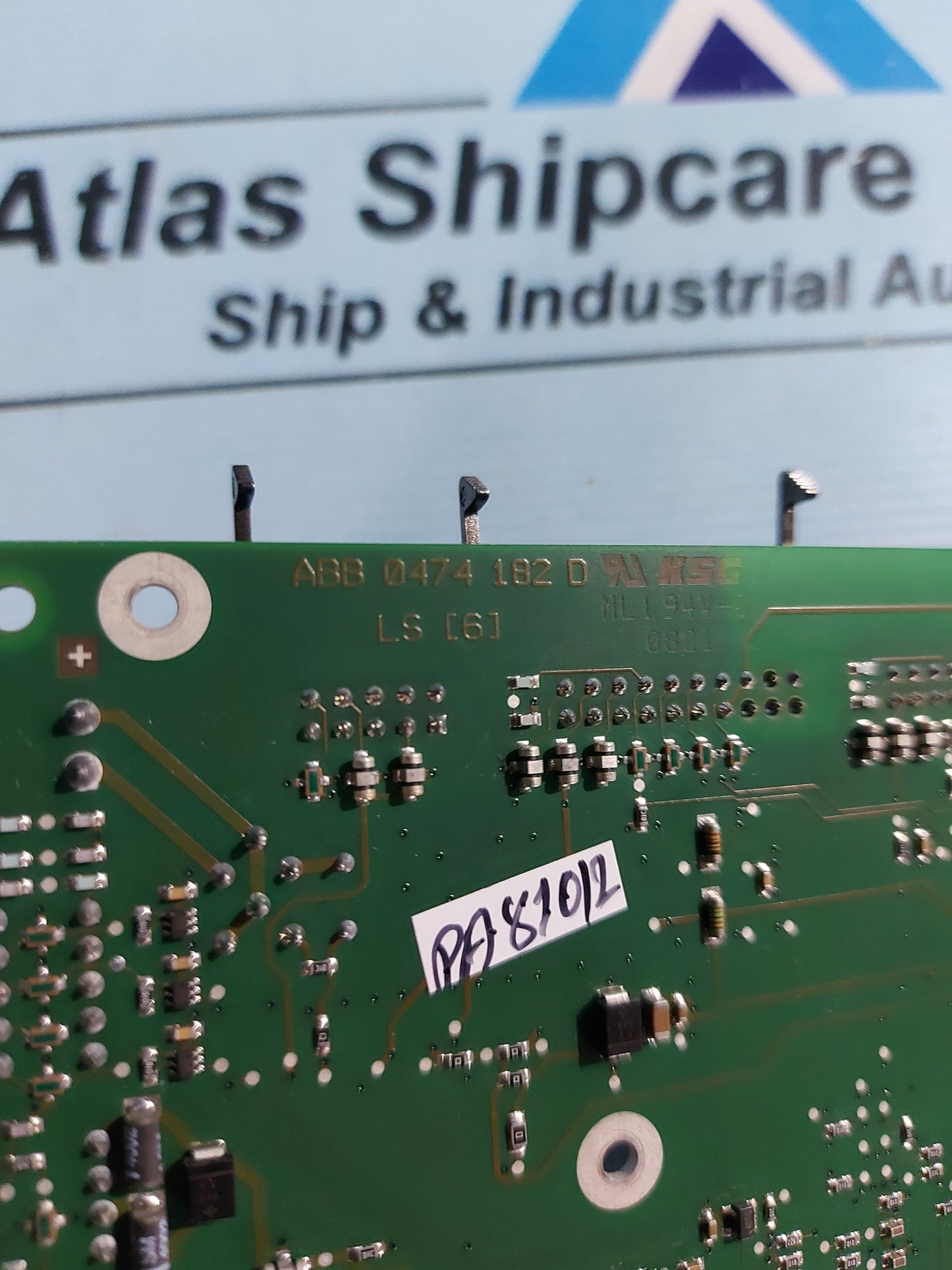 SAIA PCD4.C260 CPU BUS MODULE PCB CARD