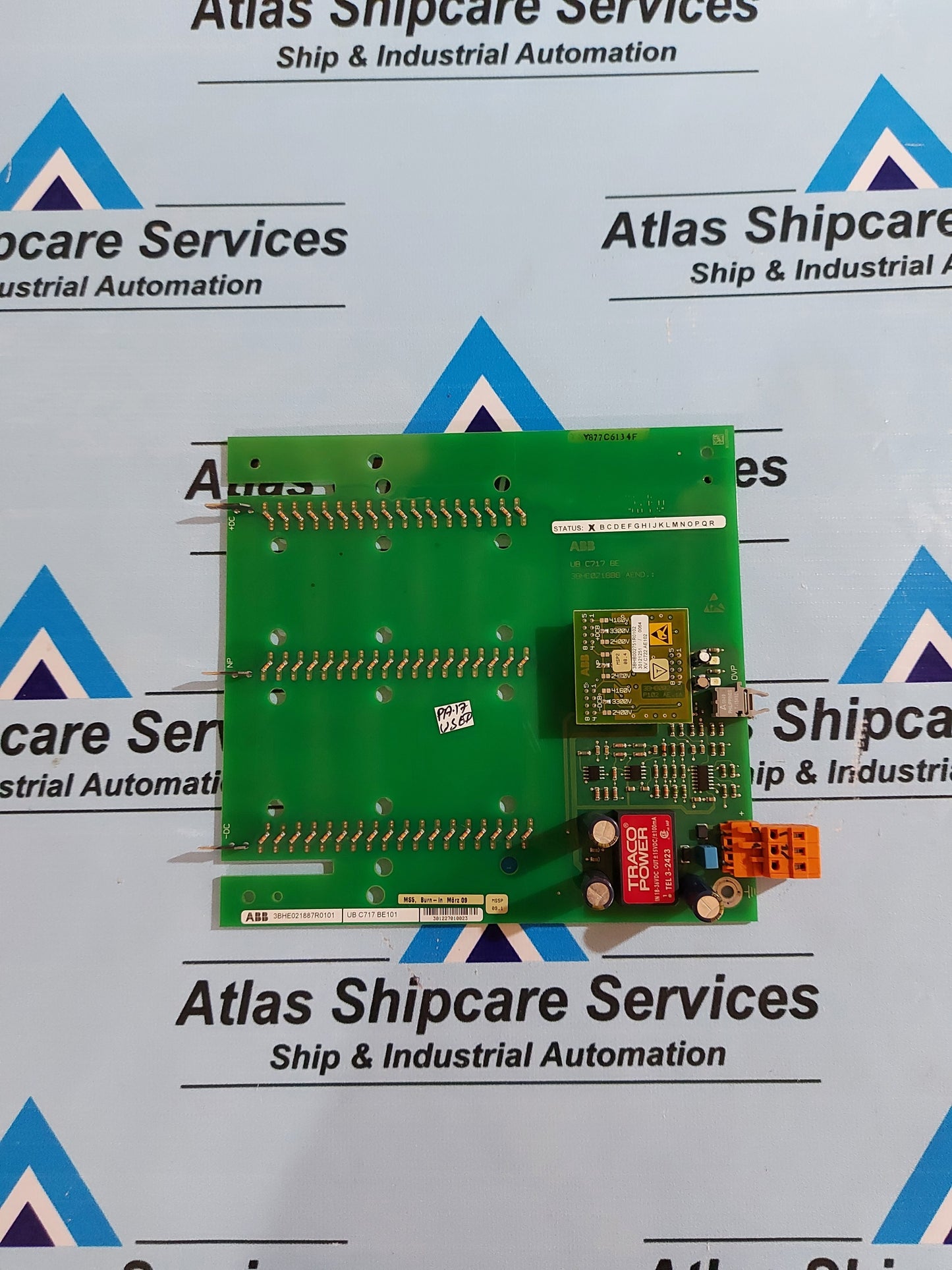 ABB 3BHE021887R0101 UB C717 BE101 OVVP-BOARD