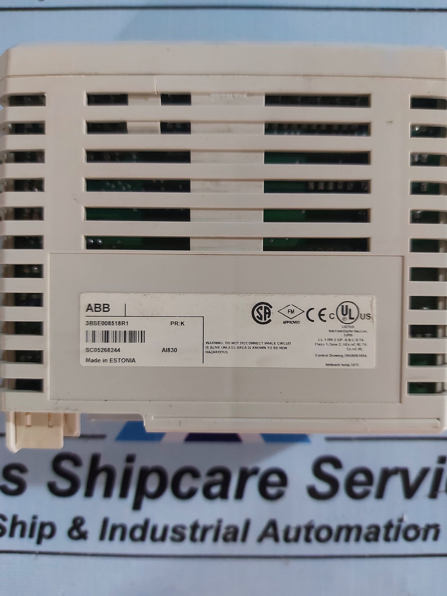 ABB AI830 3BSE008518R1 ANALOG INPUT MODULE