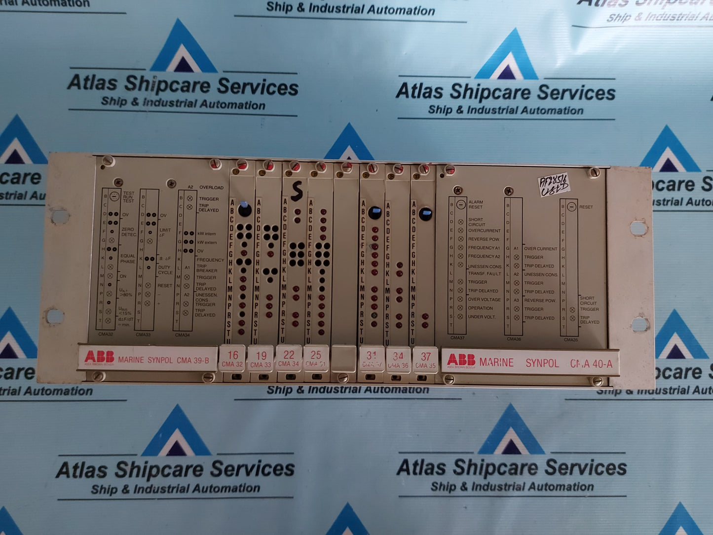 ABB CMA 50 SYNPOL GVT 360 8490 CONTROL PANEL