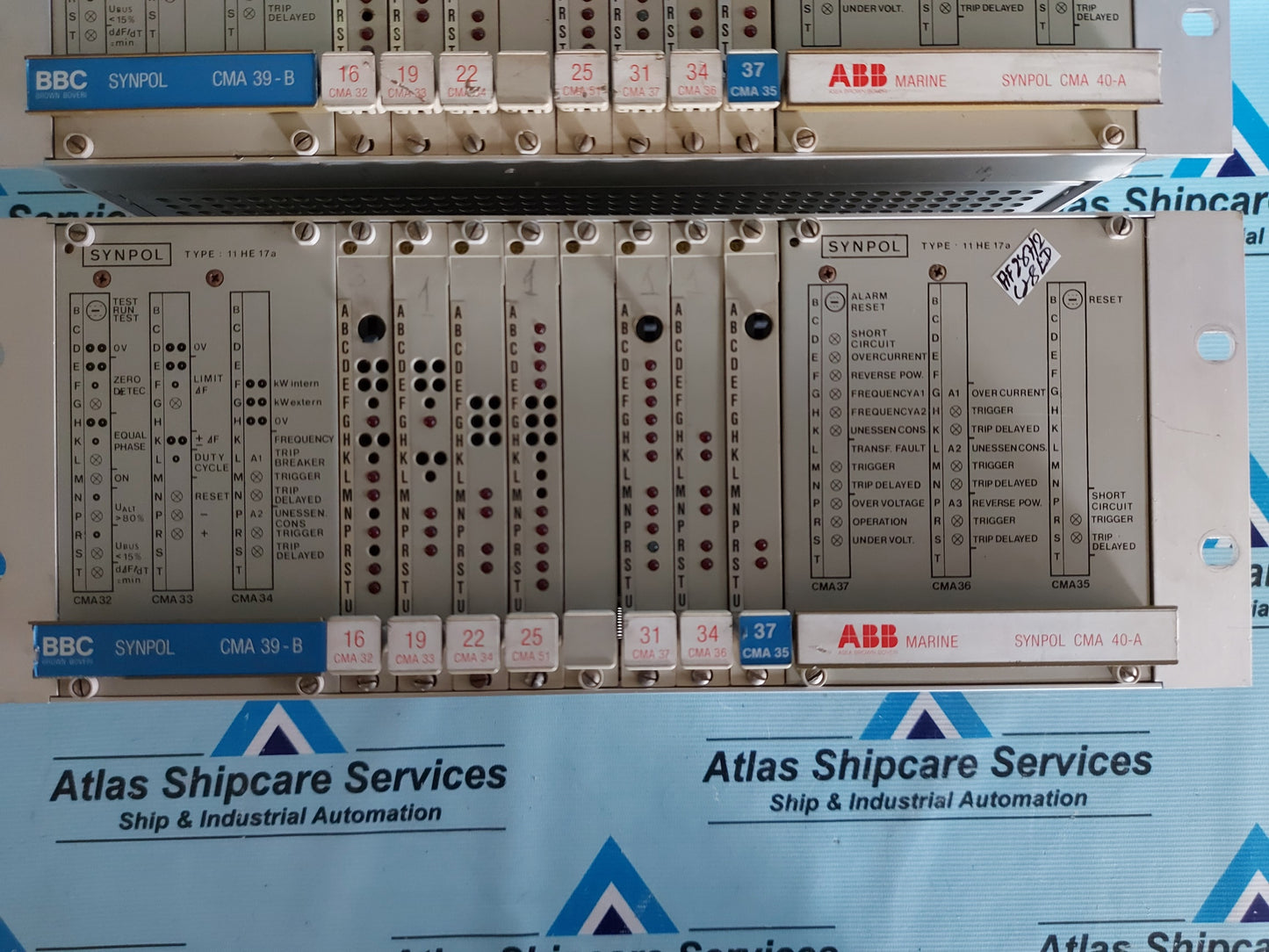 ABB CMA 50 SYNPOL GVT 360 8490 CONTROL PANEL