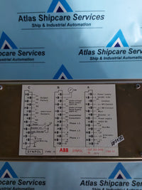 ABB CMA 50 SYNPOL GVT 360 8490 CONTROL PANEL