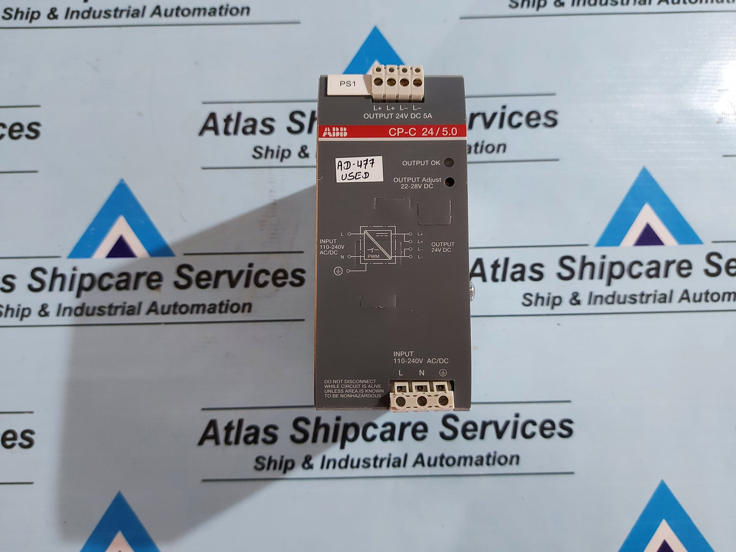 ABB CP-C 24/5.0 SWITCH MODE POWER SUPPLY