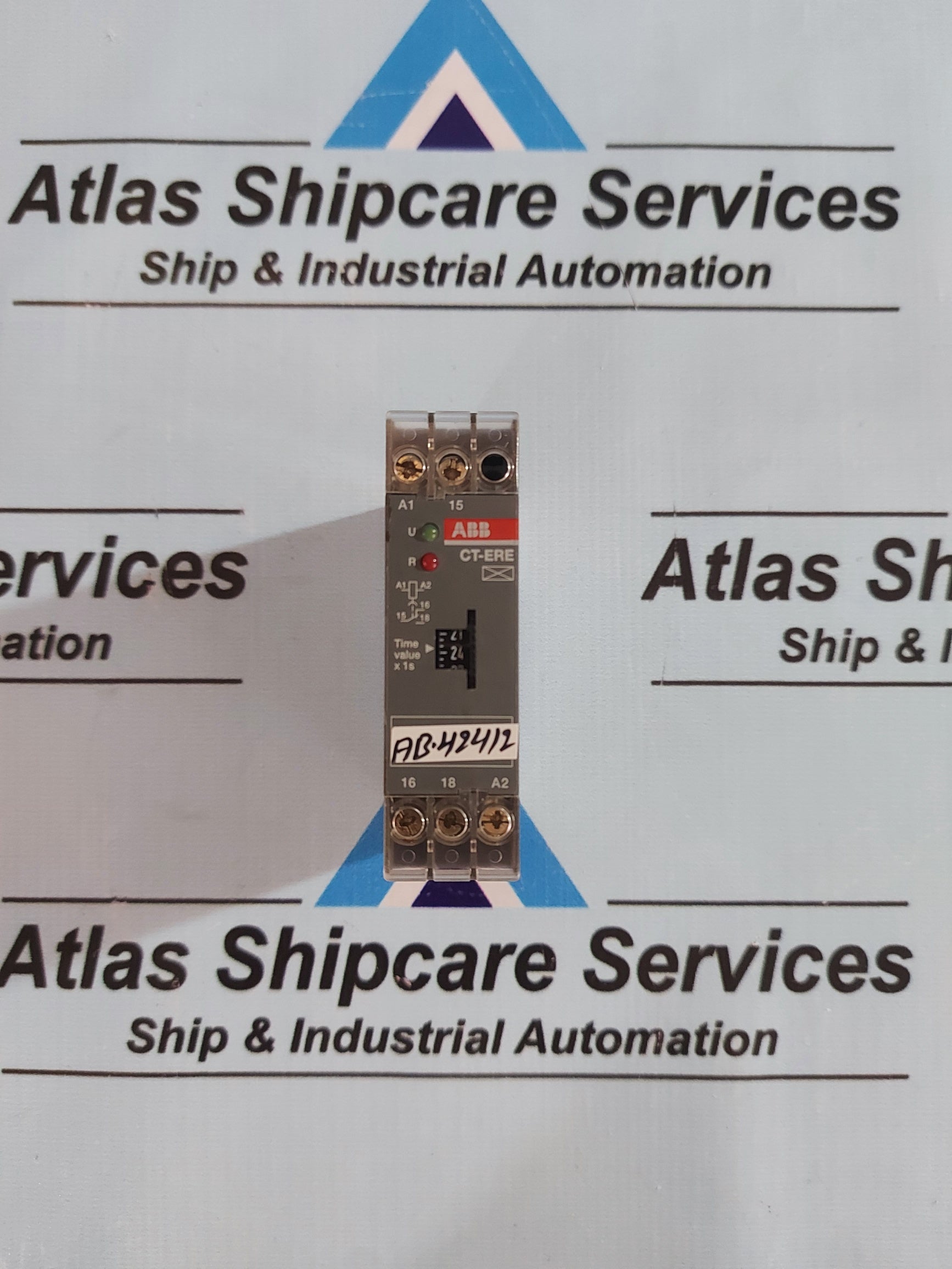 ABB CT-ERE ON DELAY TIME RELAY 1SVR550100R4100