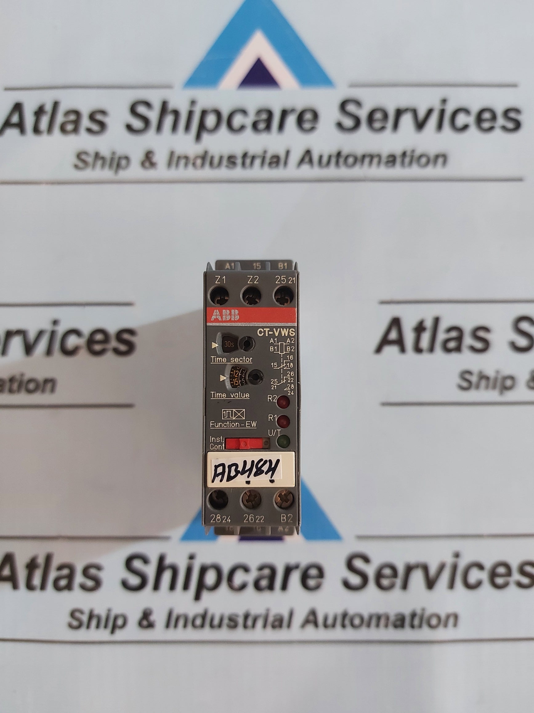 ABB CT-VWS IMPULSE-ON TIME RELAY 1SVR430133R0200