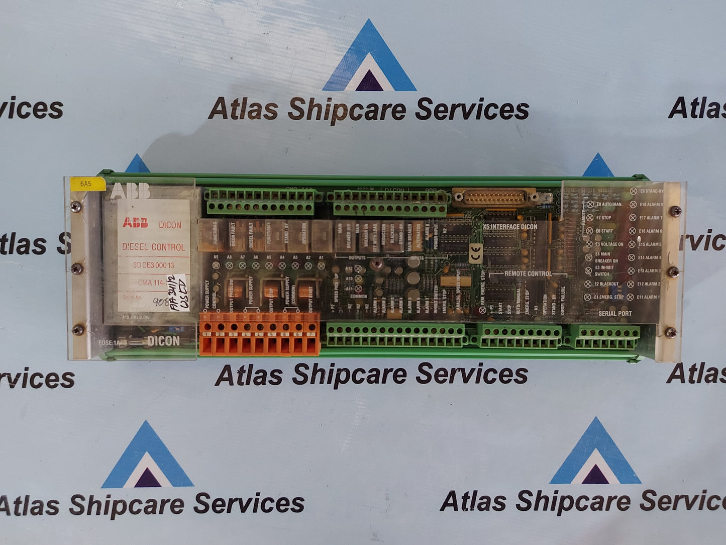 ABB DICON CMA 114-2 3D DE3 000 13 DIESEL CONTROL UNIT