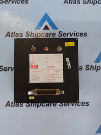 ABB DICON CMA 114-2 3D DE3 000 13 DIESEL CONTROL UNIT