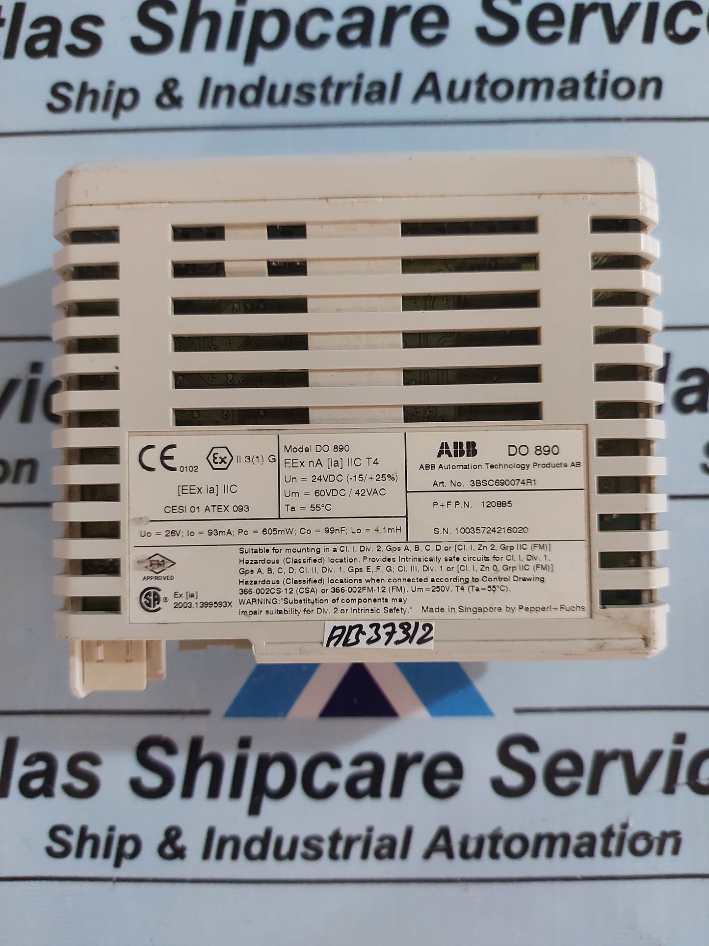 ABB DO890 3BSC690074R1 DIGITAL OUTPUT MODULE