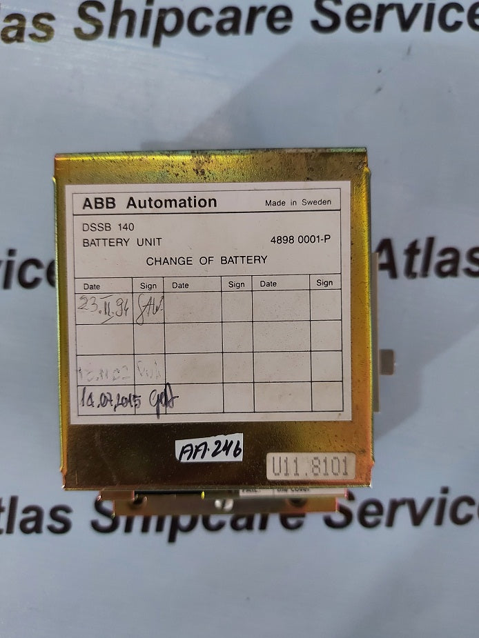 ABB DSSB 140 BATTERY UNIT