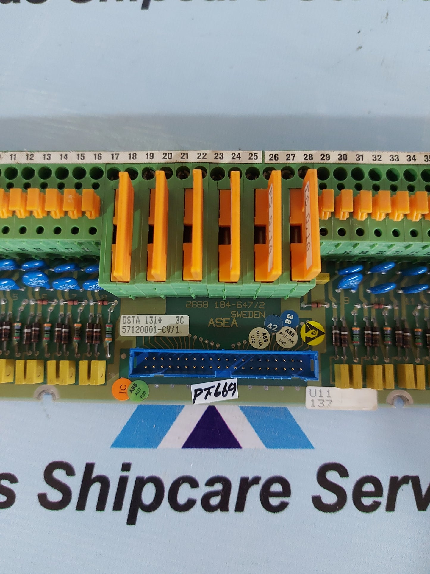 ABB DSTA 131 CONNECTION UNIT FOR ANALOG BOARD