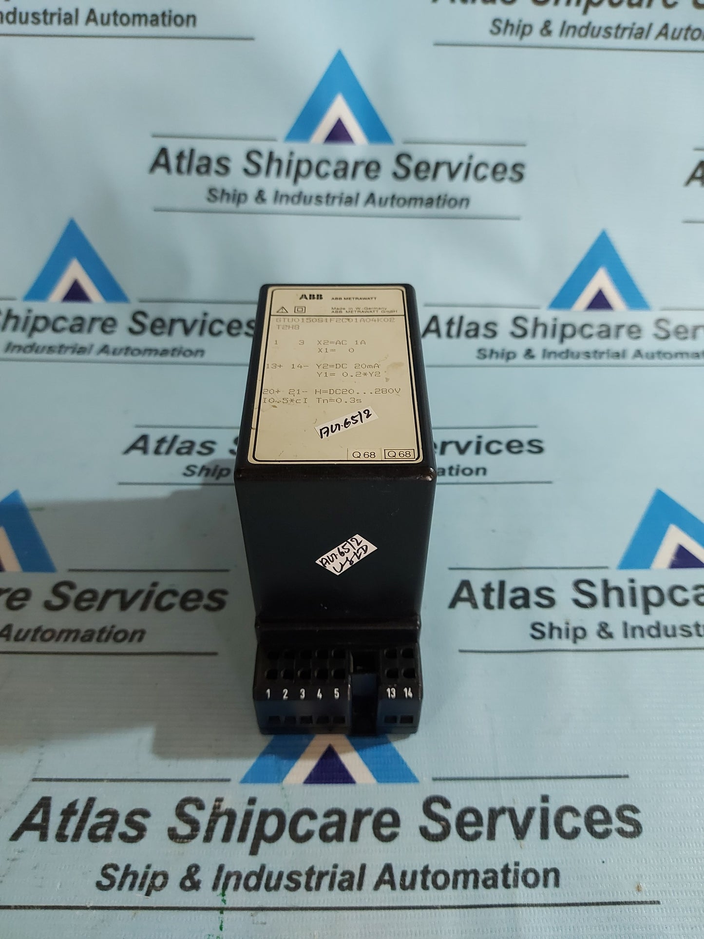 ABB METRAWATT GTUO150S1F2C01A04K02 T2H8 VOLTAGE TRANSDUCER 280V AG65