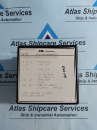 ABB METRAWATT GTUO287F2U05E4M9K90A04T1H32Z9 VOLTAGE TRANSDUCER AG80