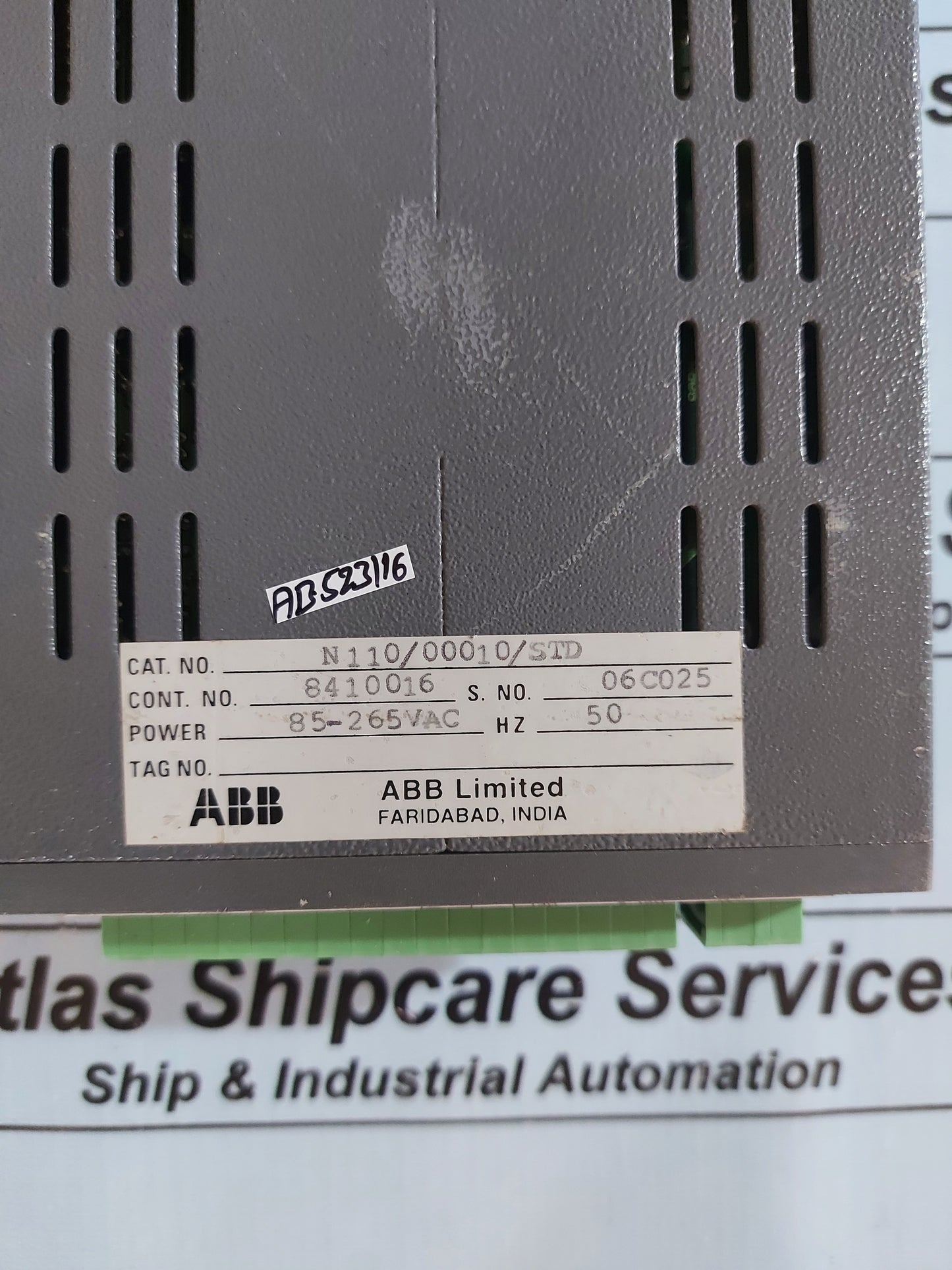 ABB NUTRONIC N110/00010/STD PLC COUNTER MODULE