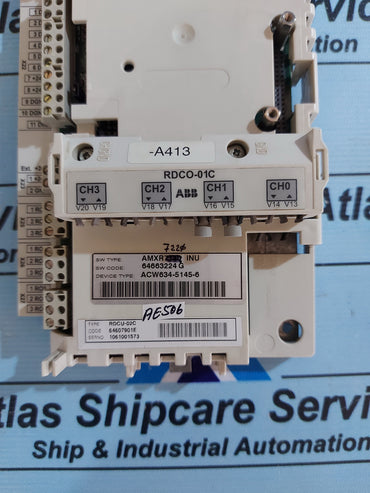 ABB RDCU-02C CONTRTOL UNIT 64607901E
