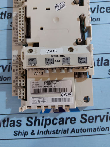 ABB RDCU-02C CONTRTOL UNIT 64607901E