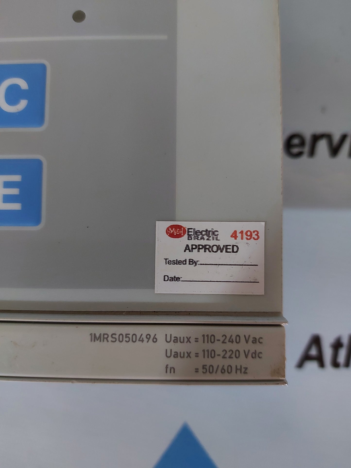 ABB REF 543 FEEDER PROTECTION AND CONTROL RELAY