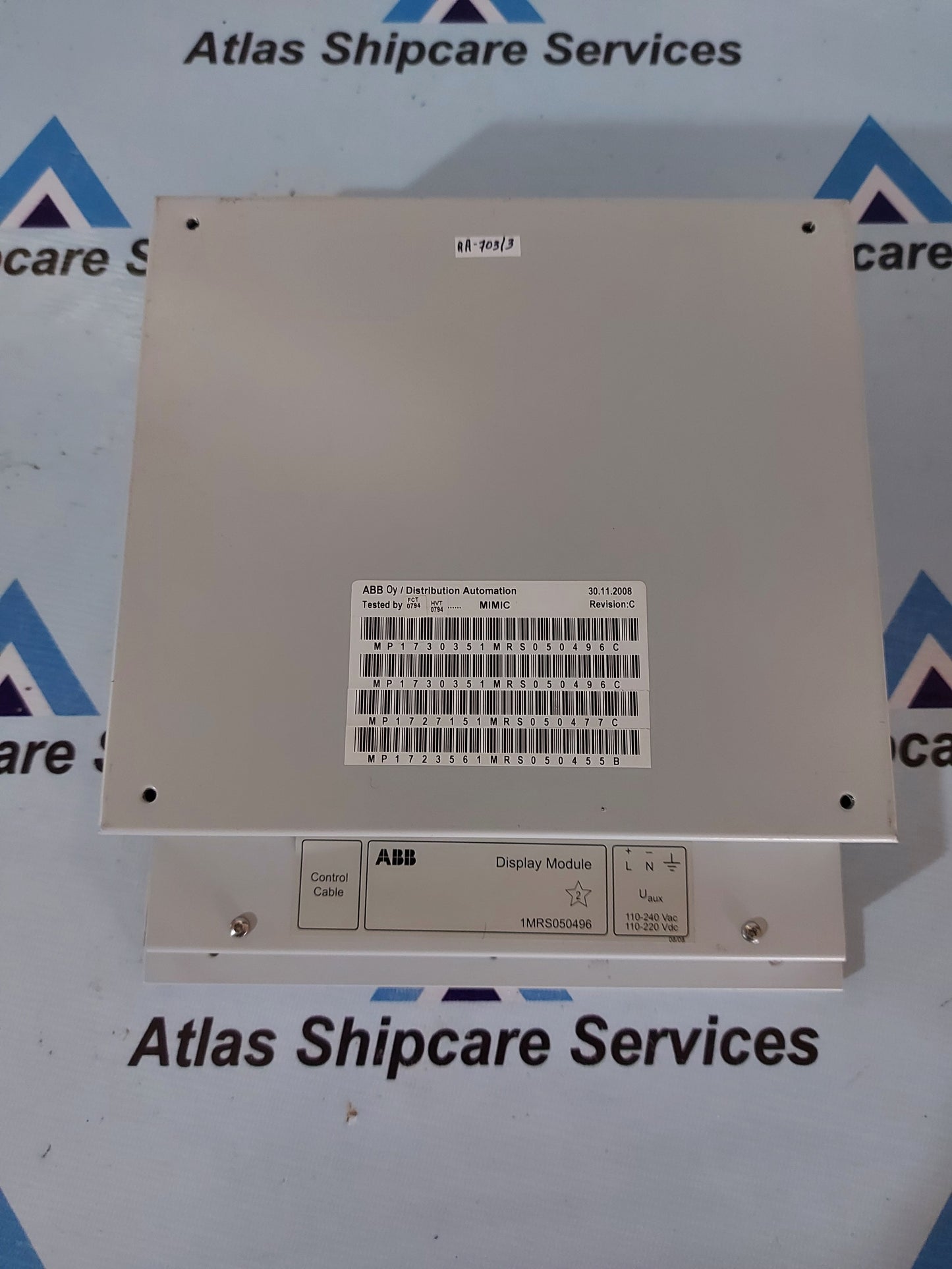 ABB REF 543 FEEDER PROTECTION AND CONTROL RELAY