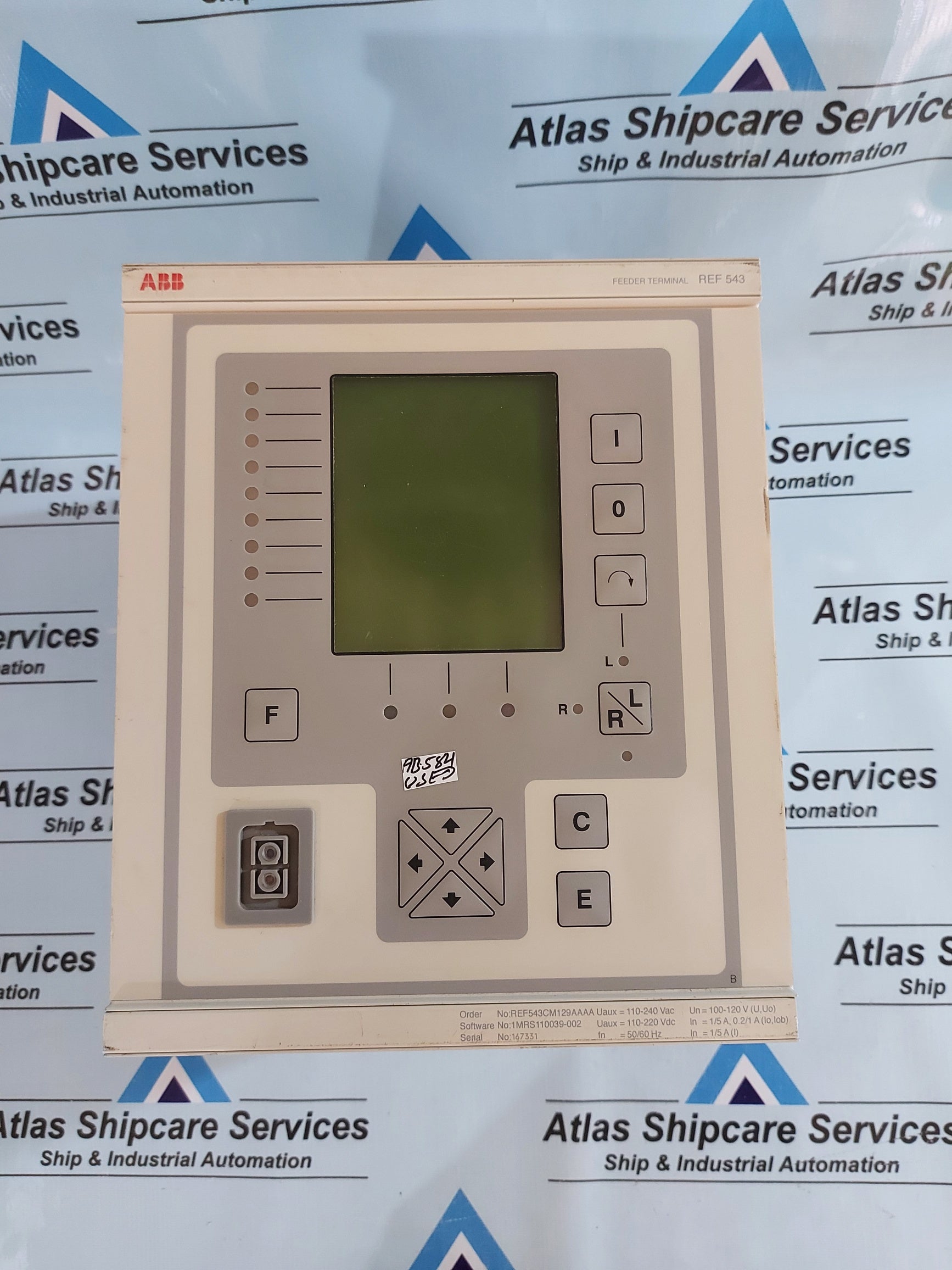 ABB REF543CM129AAAA FEEDER TERMINAL