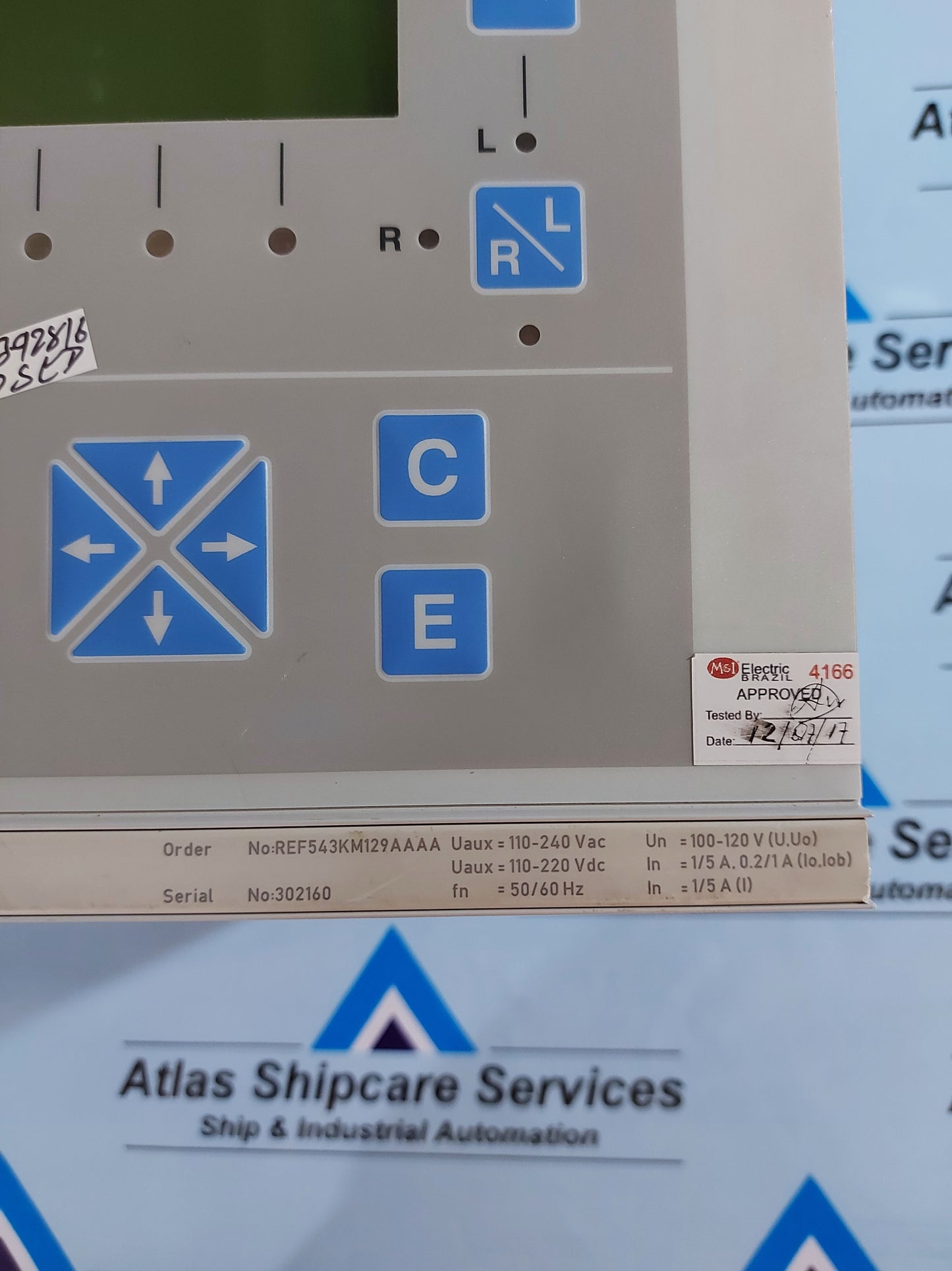 ABB REF543KM129AAAA FEEDER TERMINAL RELAY