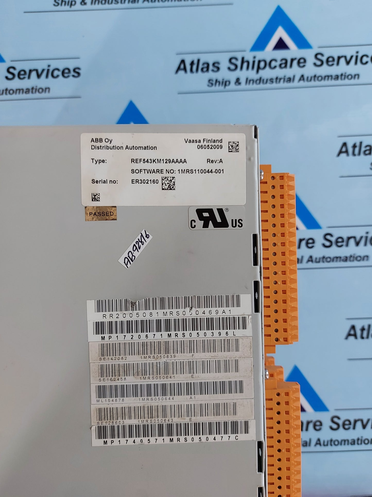 ABB REF543KM129AAAA FEEDER TERMINAL RELAY