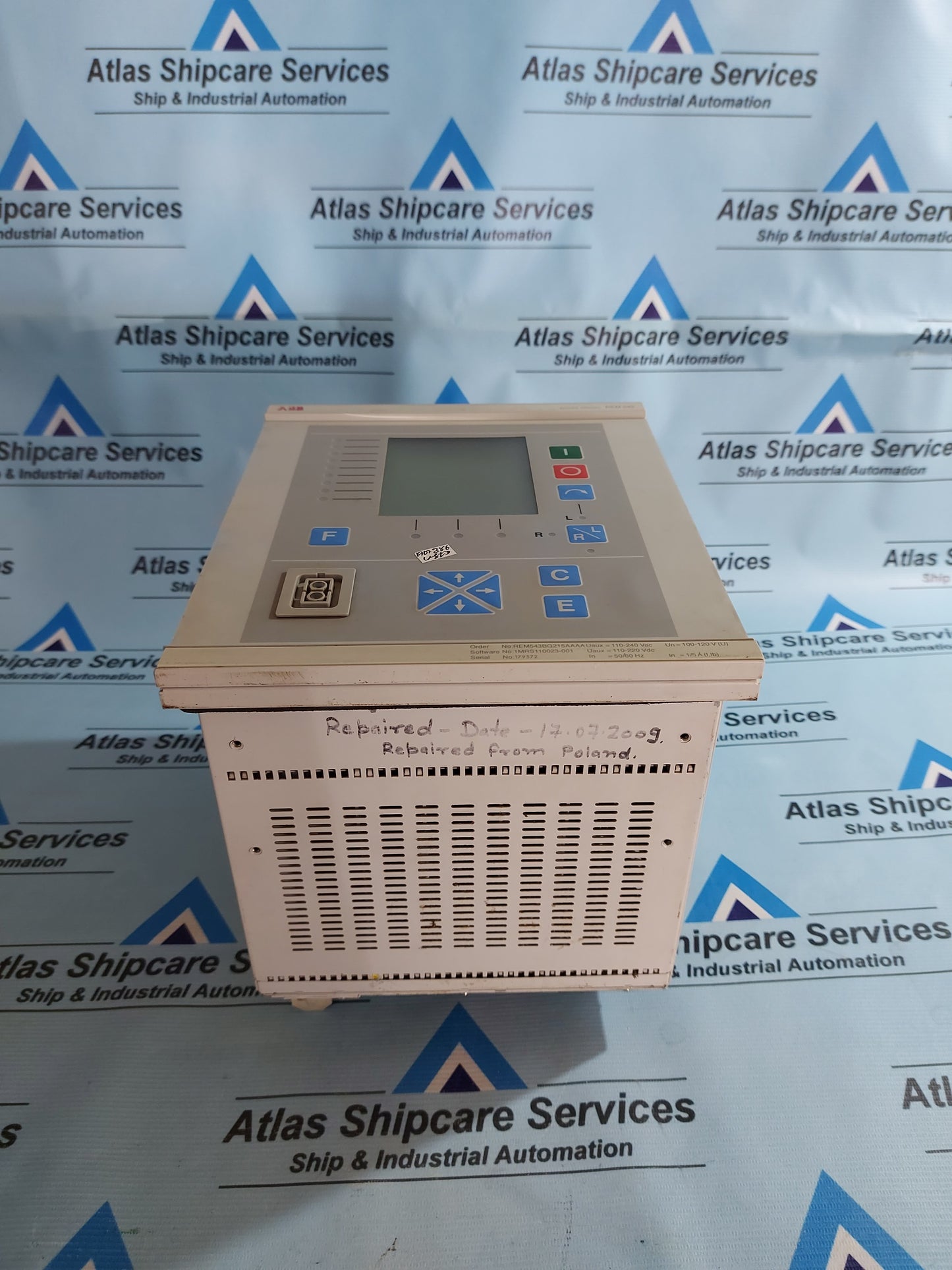 ABB REM543BG215AAAA MACHINE TERMINAL AG386