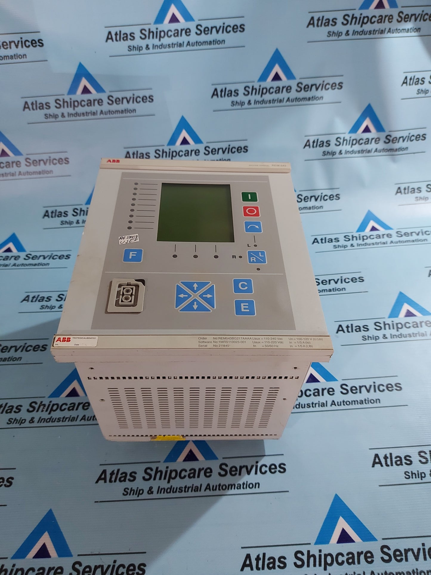 ABB REM543BG217AAAA MACHINE TERMINAL