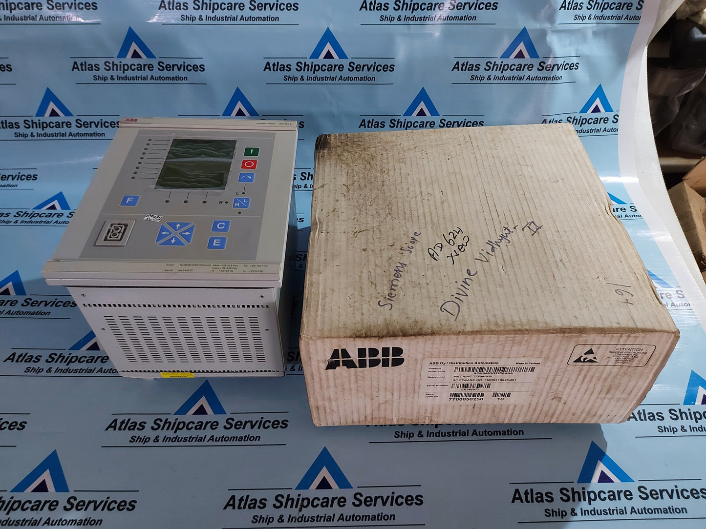 ABB REM545 MACHINE TERMINAL REM545BG225AAAA REV.B