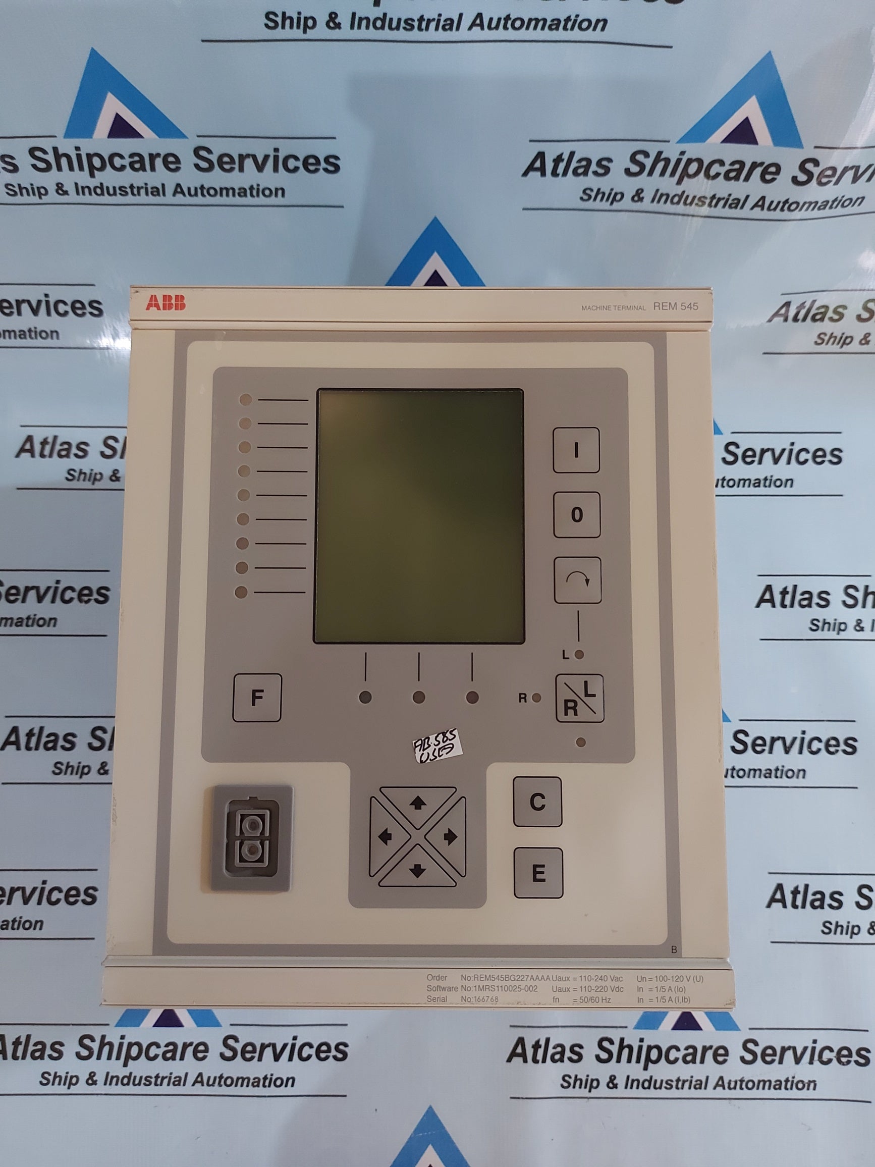 ABB REM545BG227AAAA MACHINE TERMINAL