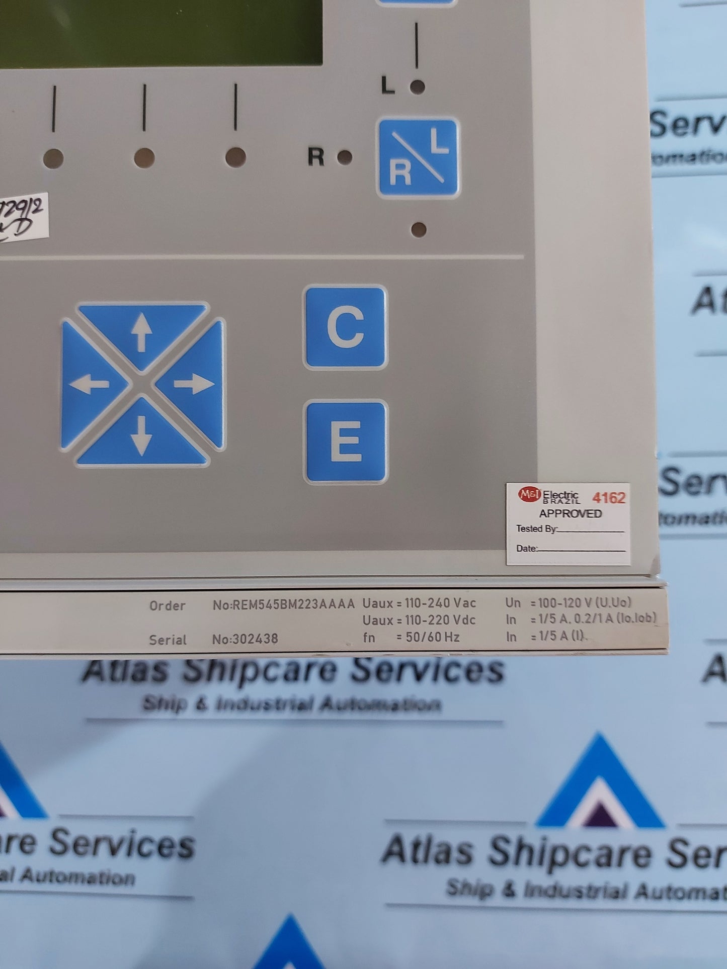 ABB REM545BM223AAAA MACHINE TERMINAL MODULE