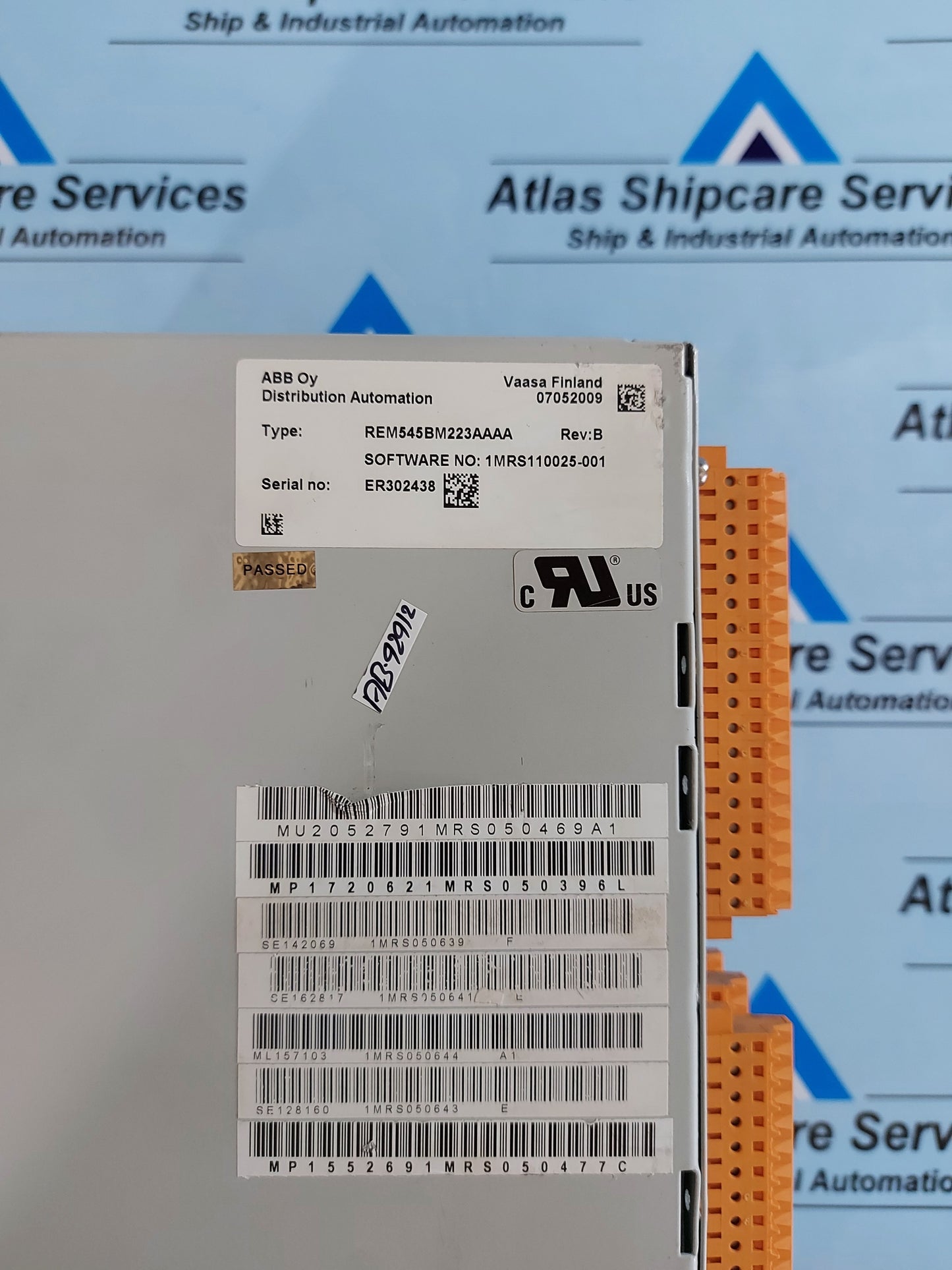 ABB REM545BM223AAAA MACHINE TERMINAL MODULE