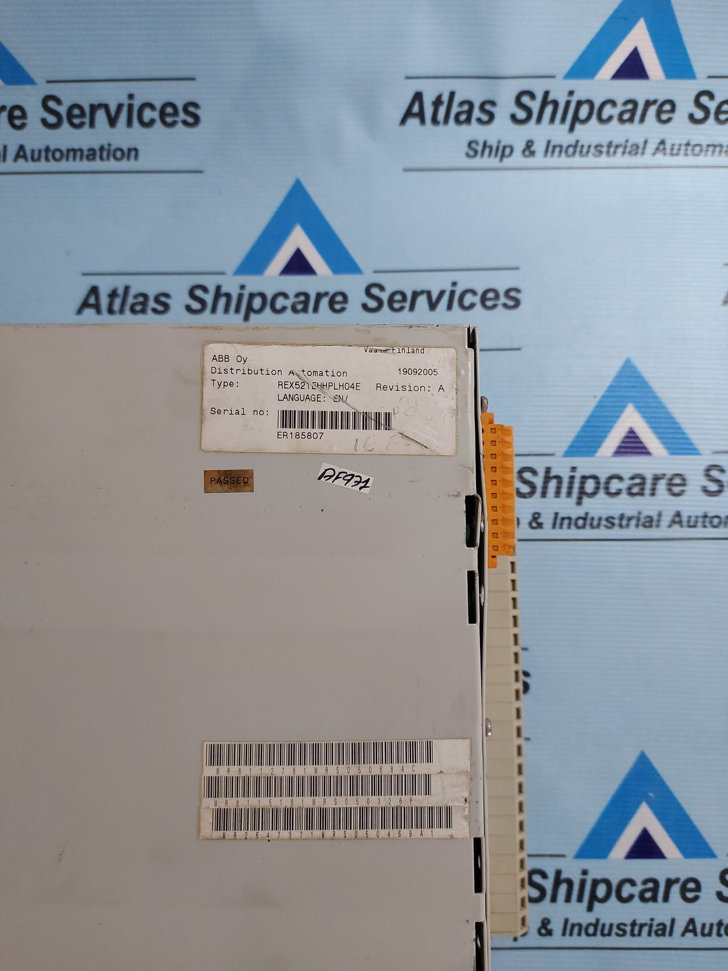 ABB REX 521 FEEDER PROTECTION RELAY REX521EHHPLH04E