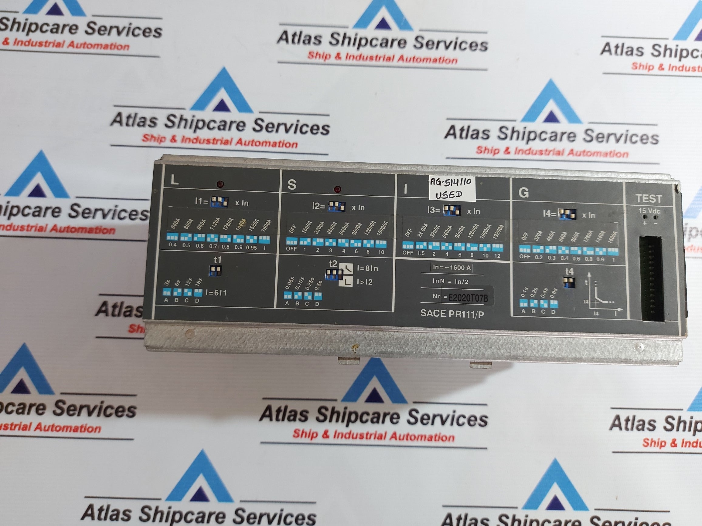 ABB SACE PR111/P LSIG TRIP UNIT 1600 A – Atlas Shipcare Services