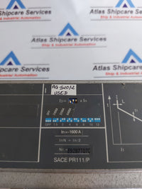 ABB SACE PR111/P LSIG TRIP UNIT 1600 A AG520