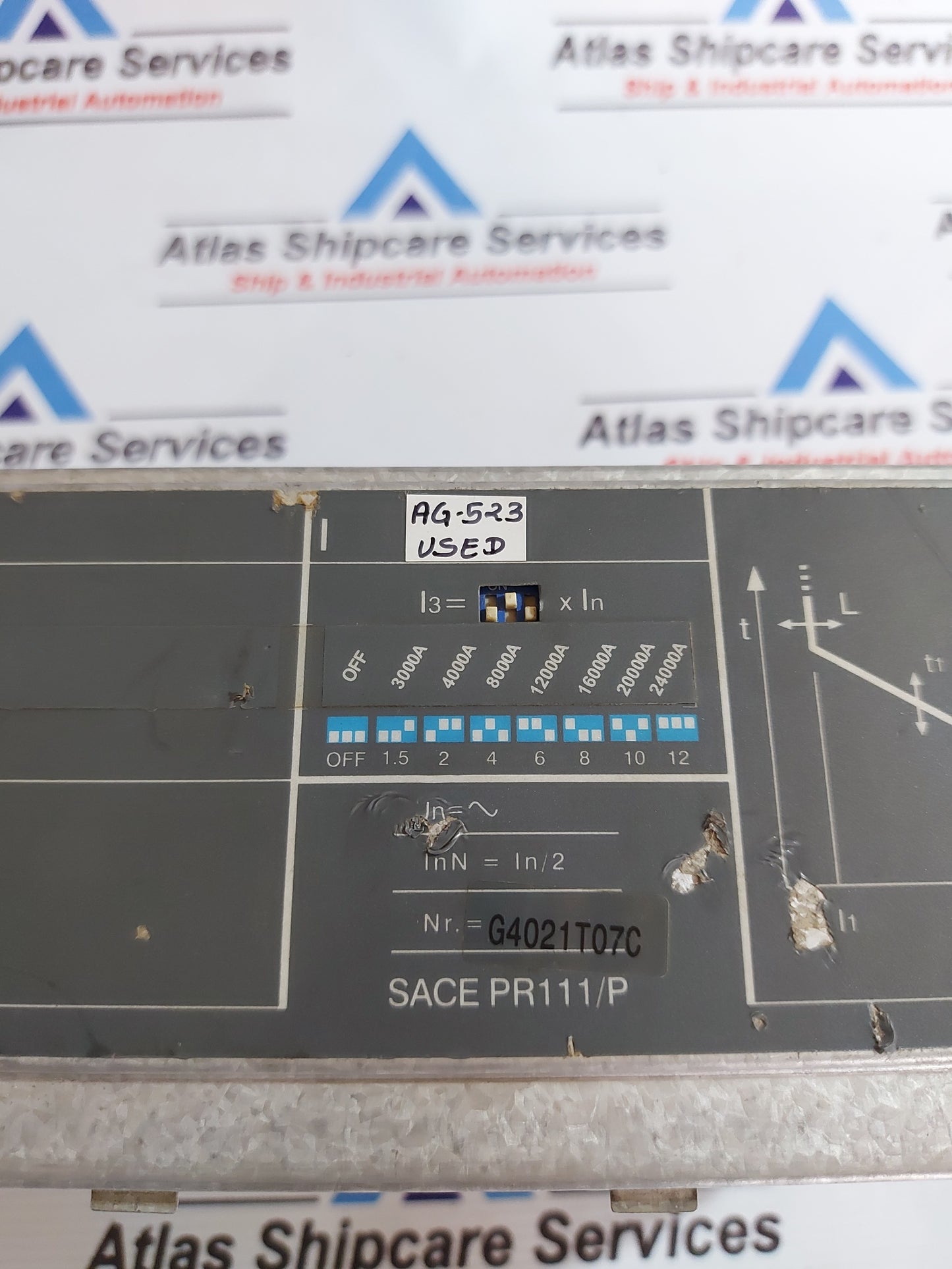 ABB SACE PR111/P LSIG TRIP UNIT AG523